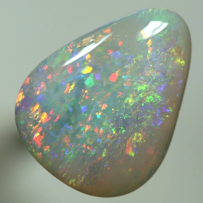 SOLID SEMI BLACK OPAL Sparkling 3 dimensional pattern with bright fire through out
